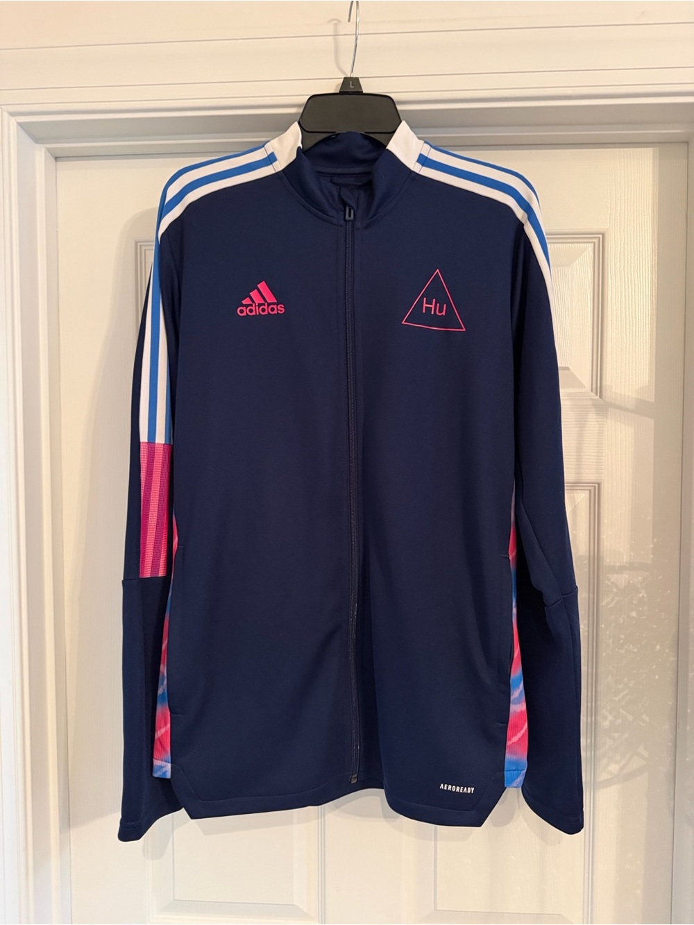 Adidas Hu Navy Blue Track Jacket